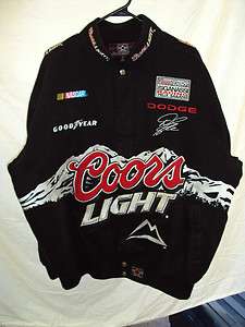 JH Design   Coors Light NASCAR Jacket   XL  
