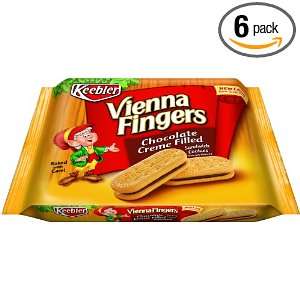 Keebler Vienna Fingers Chocolate Creme Filled, , 14.2 oz Pckage. (Pack 