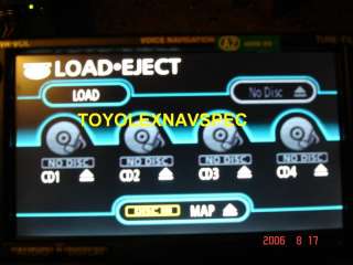 TOYOTA HIGHLANDER GPS DVD NAV NAVIGATION BLUETOOTH   