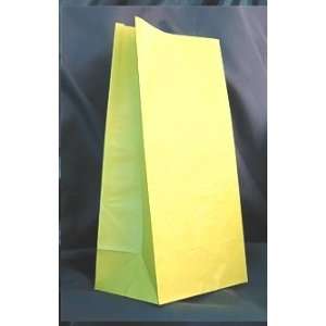 Paper Favor Treat Goody Luau Party Gift Bags   Yellow (12 