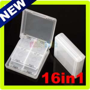 16in1 Game Card CASE BOX For Nintendo DS Lite NDSi DSL  