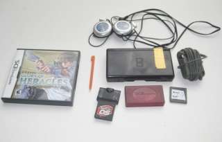 Nintendo DS Lite Bundle Charger, Action Replay, Sonic Rush & Glory of 