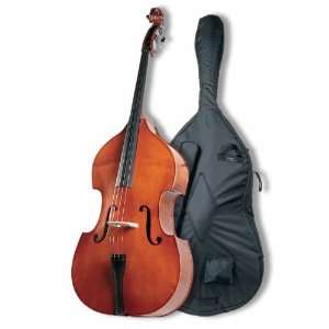  Hans Kroger Bass, Solid Wood, 3/4 Size Musical 