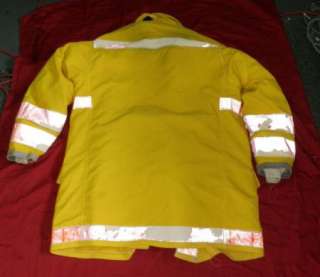 Globe Firefighter Turnout Coat Jacket 48 x 40 E  