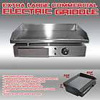 MEGA 21 Countertop Griddle Electric Flat Grill Extra Large Stainless 