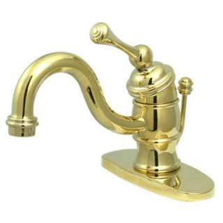   Polished Brass Centerset Bathroom Sink Faucet Plumbing Fixture  