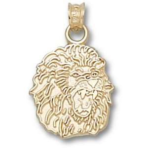   Lions 5/8 Lion Head Pendant   10KT Gold Jewelry
