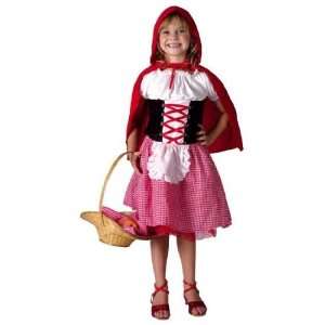   Little Red Riding Hood Fancy Dress Costume 3 Piece Age 6 9 Toys