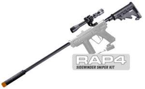 RAP4 Spyder MR2 Sidewinder Sniper Paintball Gun Kit  