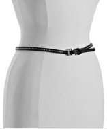 style #309819801 black leather Mint studded belt