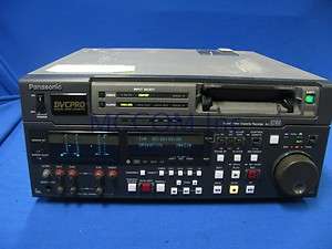 Panasonic AJ D750 DVCPro Recorder w/ 453 drum, 185 tape on new drum 