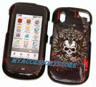   Pantech HotShot Skull with Blood Protector Hard Cell Phone Case Cover