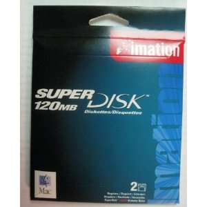   LS 120 SuperDisk   Mac formatted   120 MB storage media   Super Disk