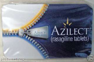 AZILECT TEVA DRUG REP LOGO COLLECTIBLE FLAT MAGNET NEW  