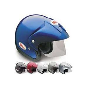  Bell Mag 8 Solid Helmets Large Metallic Silver Automotive