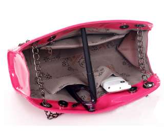   Diamond Stitch bags Patent leather Shoulder bag Handbags Purse  