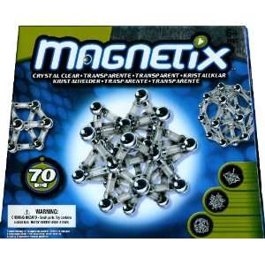  Magnetix 70 Count   Clear Toys & Games