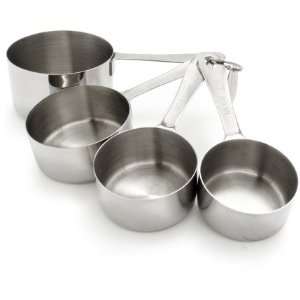 Stainless Steel Measuring Cups, Set of Four  Kitchen 