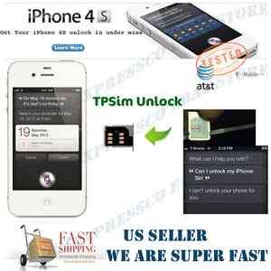   iPhone 4S 4GS Unlock Turbo SIM Card iOS 5.1 No Jailbreak No 112  