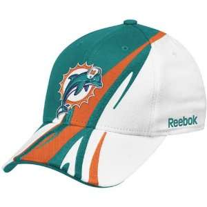  Reebok Miami Dolphins Structured Color Swoop Hat 