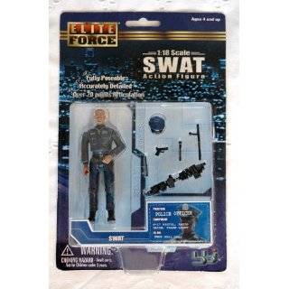 Elite Force Police Officer   118 Scale SWAT Action Figure