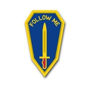 United States Army Infantry School Unit Crest Decal Sticker 3.8 6 