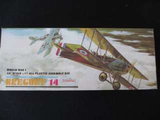   World War 1 Breguet 14 Airplane Plastic Model Kit 1/4 Scale  