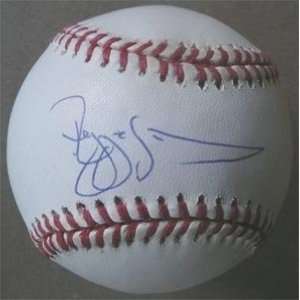   Sanders Memorabilia Signed National League Baseball