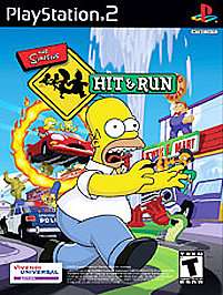 The Simpsons Hit Run Sony PlayStation 2, 2003 020626721110  