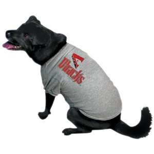    Arizona Diamondbacks Ash Logo Pet T shirt