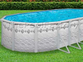    Oval Above Ground Swimming Pool Kit   20 Year Warranty  