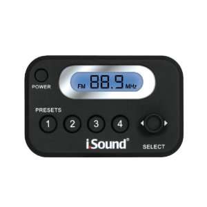   FM Transmitter for Portable Audio Devices (Black)  Players