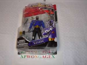 Power Rangers Samurai Switch Morphin Blue Ranger  