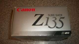 Canon Sure Shot Z135   Point & Shoot Zoom Camera   35mm   lens 38 