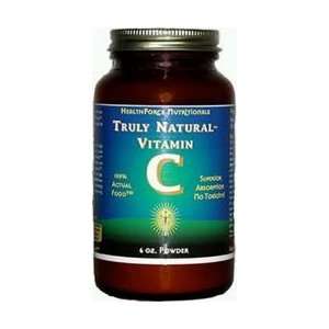  Truly Natural Vitamin C, 6oz, HealthForce Nutritionals 