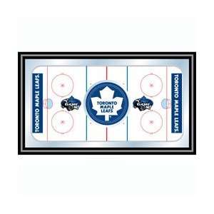  NHL Toronto Maple Leafs Framed Hockey Rink Mirror Sports 