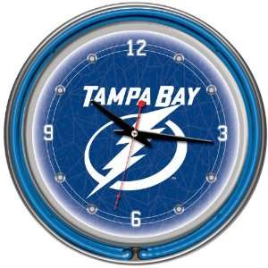  Best Quality NHL Tampa Bay Lightning Neon Clock   14 inch 