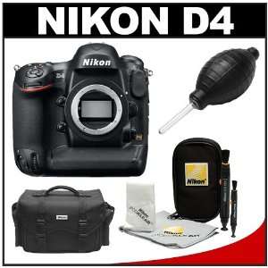  Nikon D4 Digital SLR Camera Body with Nikon Case 