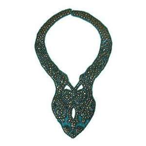  AKT Tyranny on the Nile Turquoise Neckpiece Jewelry