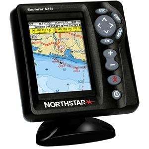  NORTHSTAR EXPLORER 538I COLOR CHARTPLOTTER W/ INT ANTENNA 