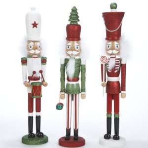   , White and Green Christmas Nutcrackers 15 by Gordon