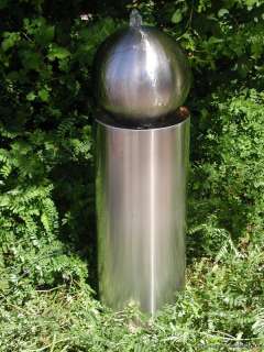 34 Stainless Garden Waterfall Ball Fountain M32004  