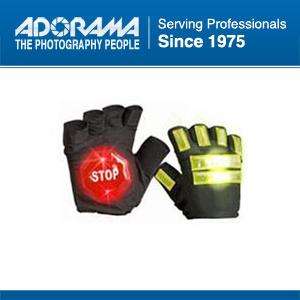 Brite Strike BSTI ITG08 Traffic Safety Gloves with 8 Light Strips 