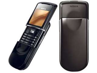 New Unlocked Nokia 8800 Sirocco Black Cell Phone  