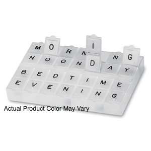 Medi Planner (Medicine Organizer / Dispenser with Braille Markings) By 