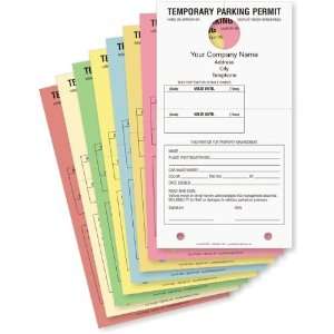  Large Parking Permit Hang Cardstock Tag, Imprinted with 