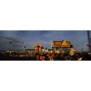  Traffic in a City, Phnom Penh, Cambodia by Panoramic 