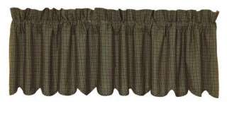 Valance Scalloped Lined (16x72)