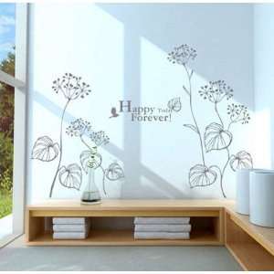  X Large Contemporary Plants Tree Leaves Flowers up to 60 