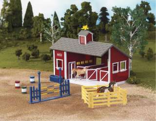  corrals, tack room, barn doors, water trough and more. View larger